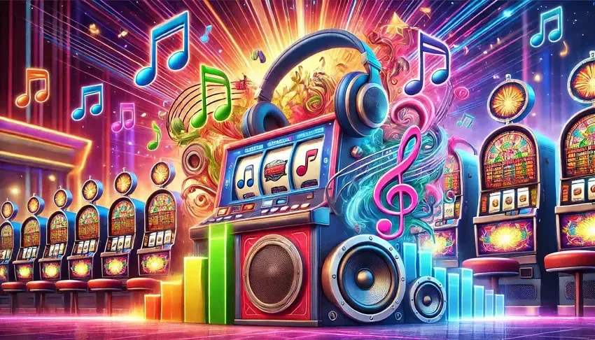 design delle slot musicali