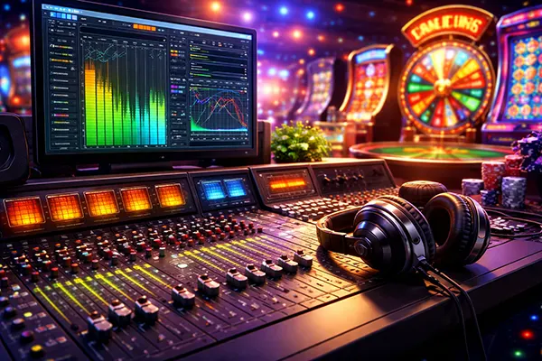 Environnement casino réaliste